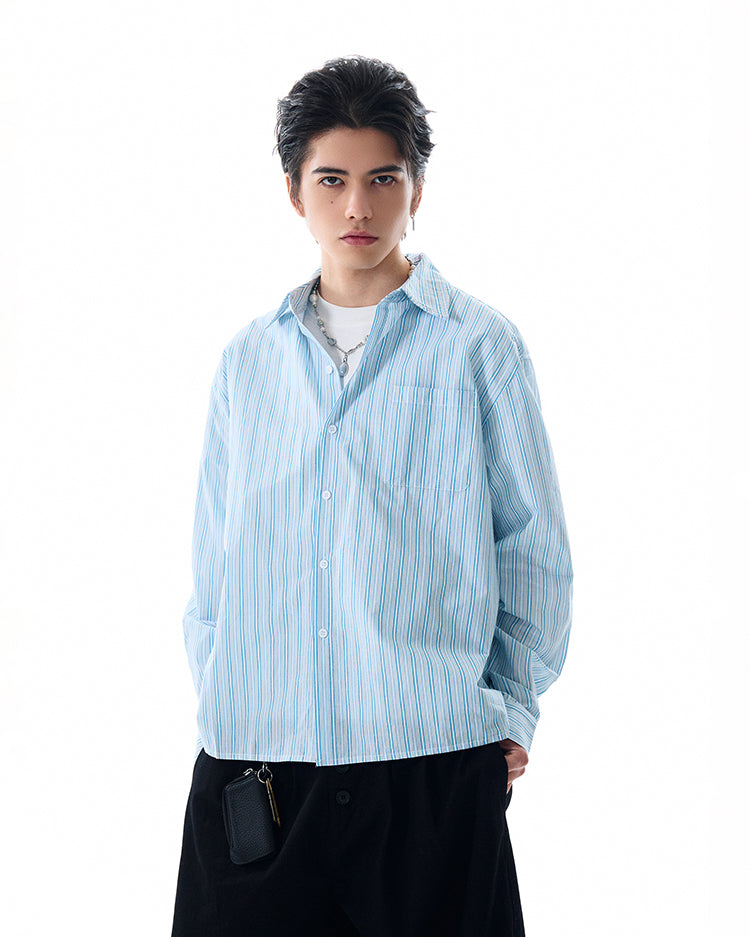 MADWITCH CLEANFIT STRIPED SHIRT #RC158