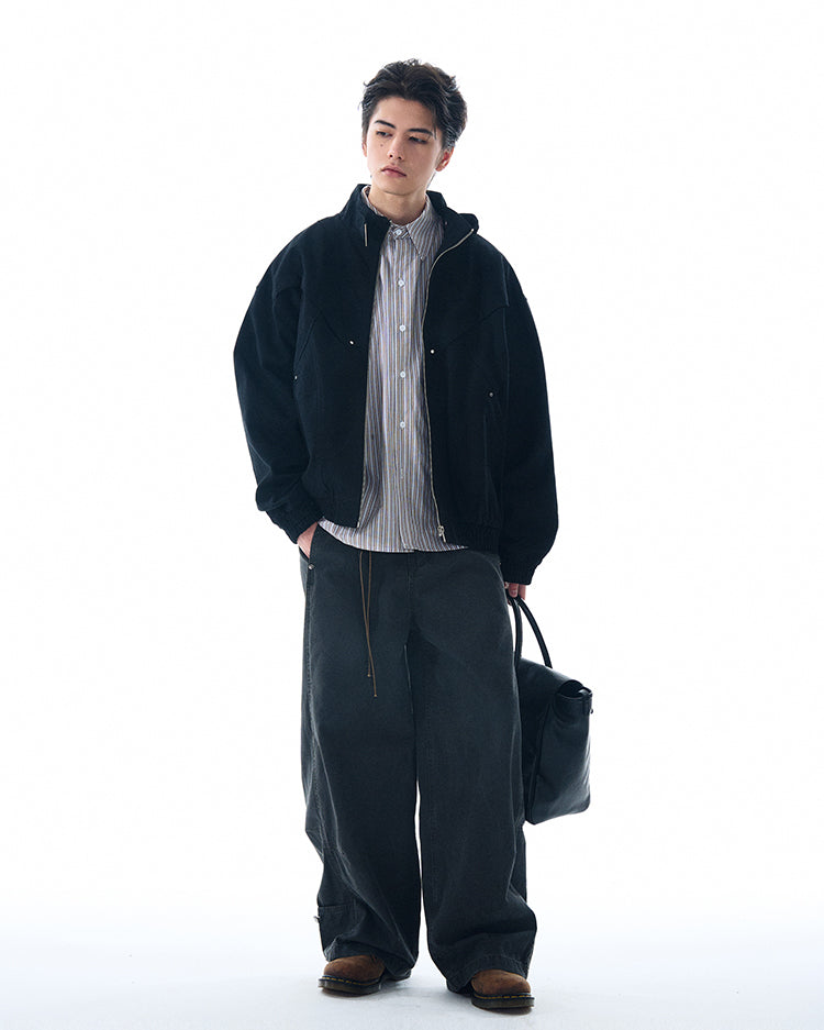 MADWITCH DECONSTRUCTED WORKWEAR JACKET #BE23