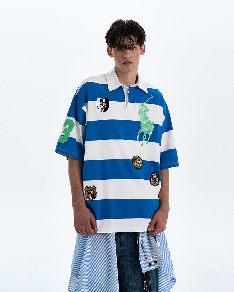 MADWITCH FUN EMBROIDERED SHORT SLEEVE TEE #MD4191