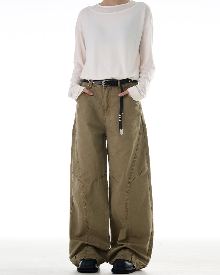 MADWITCH INVERTED DESIGN CARGO PANTS #AB1024