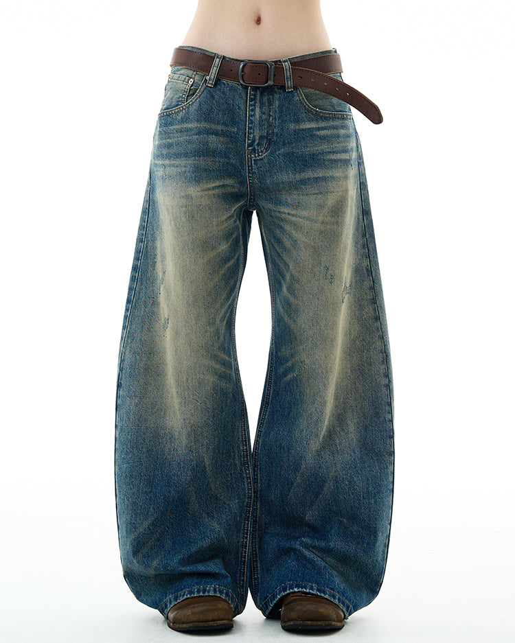 MADWITCH UNISEX CLASSIC RETRO DENIM JEANS #G6868