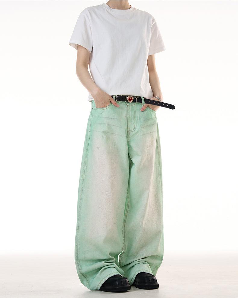 MADWITCH WASHED GRADIENT JEANS #CK9582