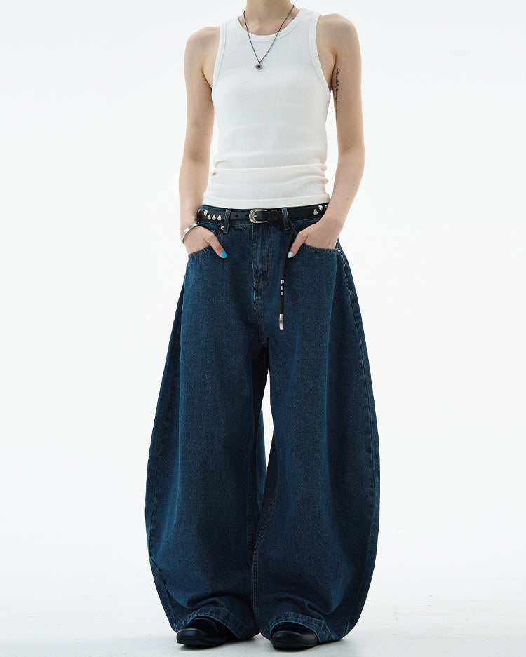 MADWITCH VERSATILE WIDE LEG JEANS #G6875