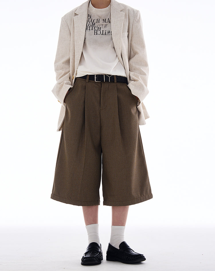 MADWITCH VINTAGE OLD MONEY STYLE SHORTS #L803