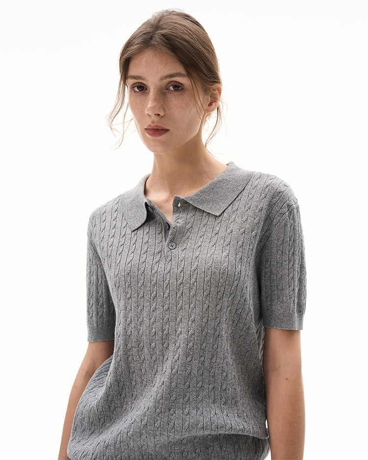 MADWITCH KNIT POLO TSHIRT #YF901