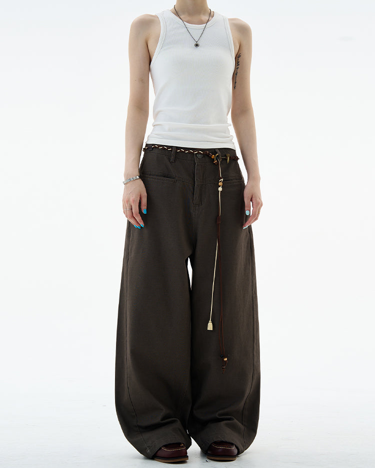 MADWITCH INSIDE-OUT UTILITY TROUSERS #CK6863