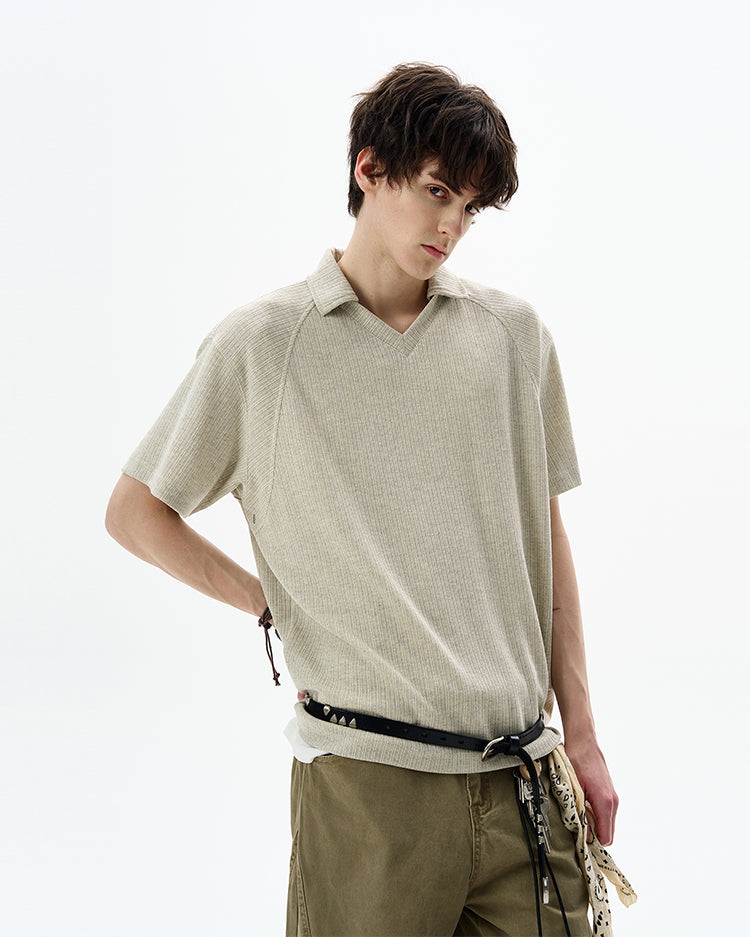 MADWITCH SOFT KNIT TEE #180825