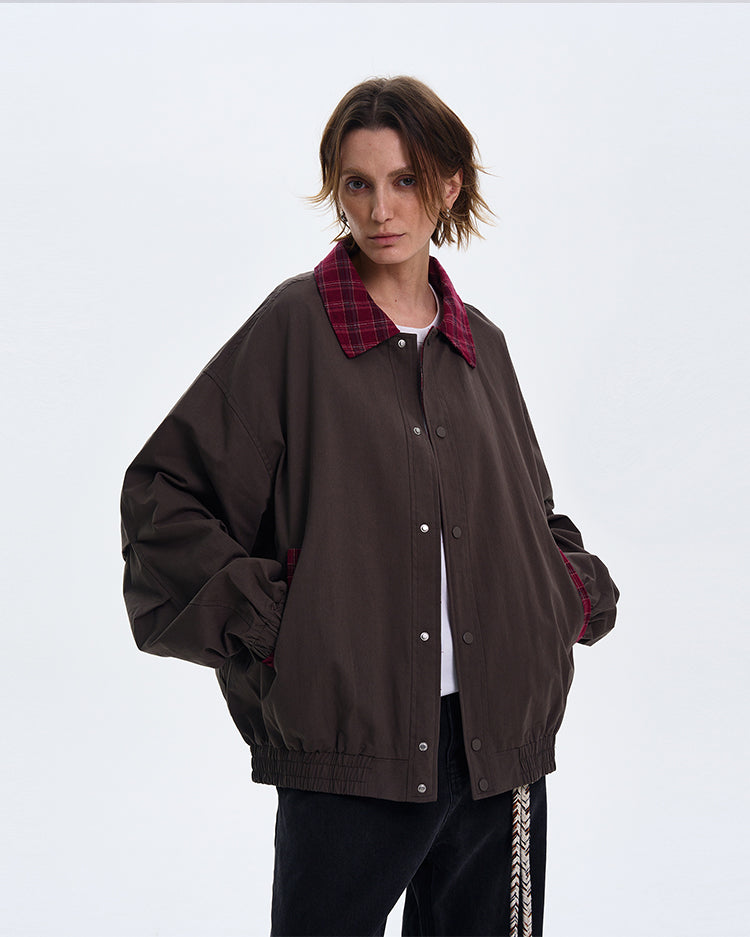 MADWITCH PLAID WORKWEAR JACKET #N1353