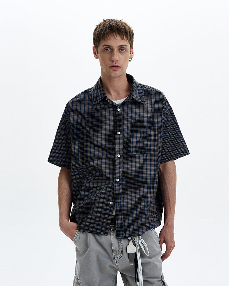 MADWITCH CONTRAST COLLAR SHIRT #CR230/CR232