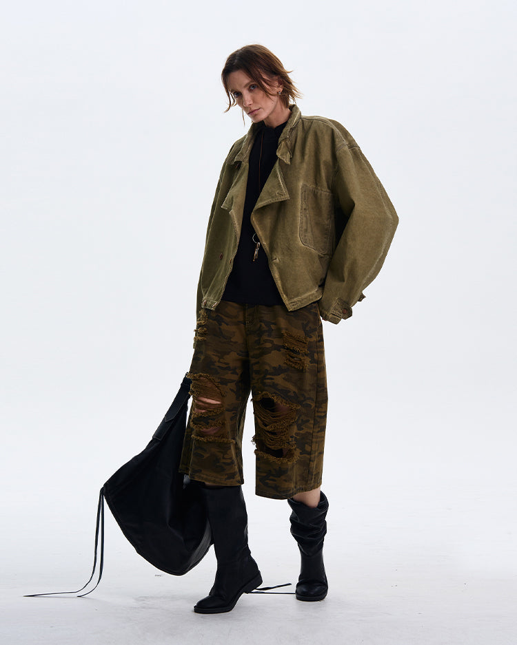 MADWITCH WASHED NICHE JACKET #58250