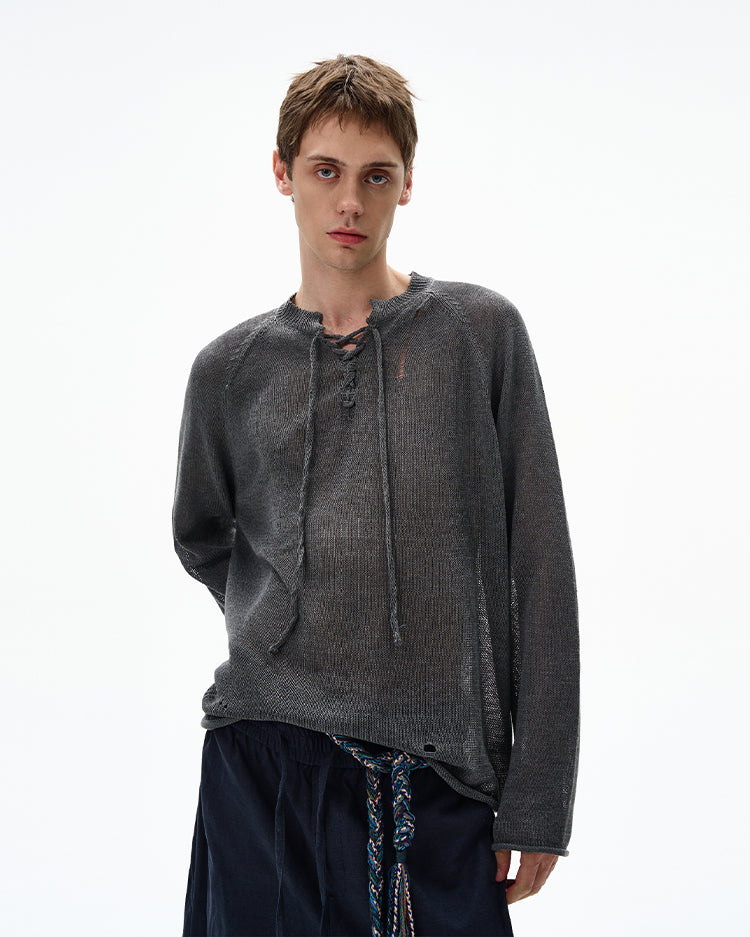 MADWITCH UNISEX EARLY FALL KNIT LONG SLEEVE #MY001-S