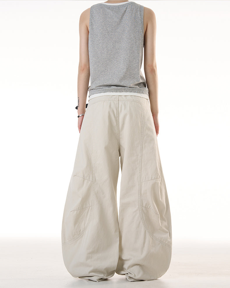 MADWITCH HIGH STREET WIDE LEG PANTS #CK6688
