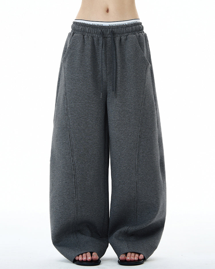 MADWITCH UNISEX DRAPEY STRUCTURED CASUAL PANTS #BNK171