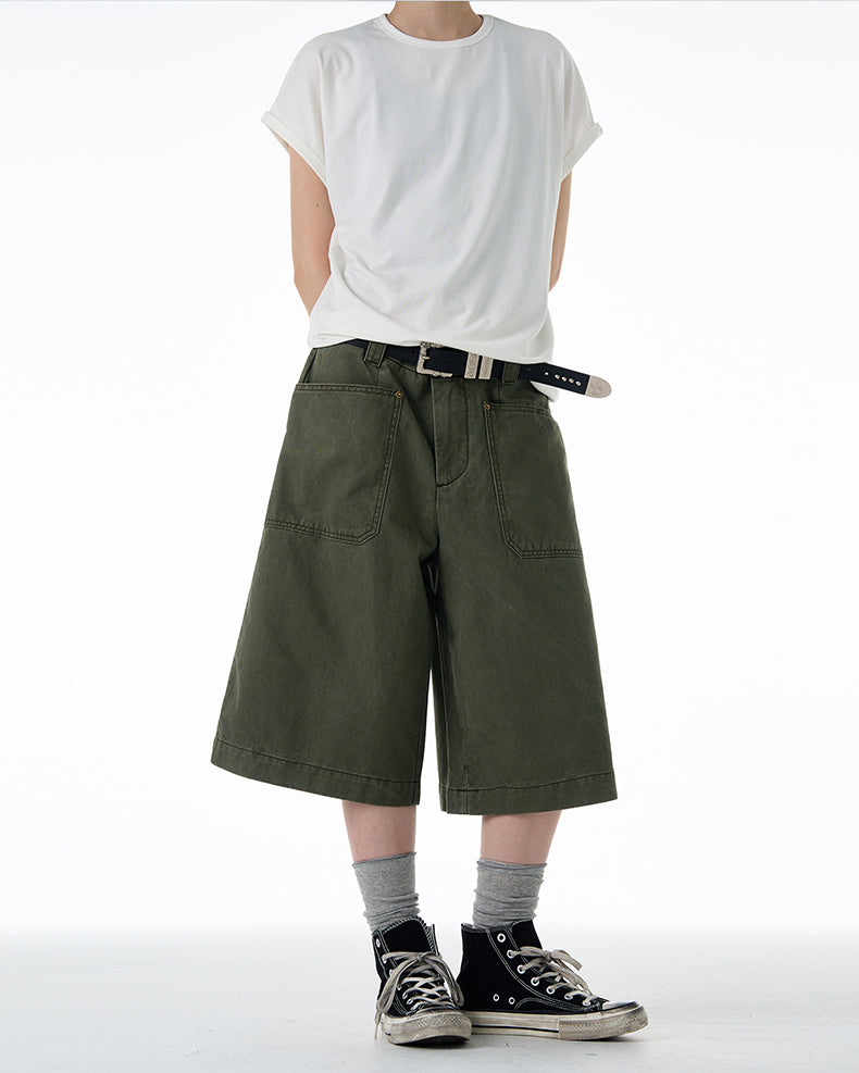MADWITCH REVERSIBLE CASUAL SHORTS #DR3165