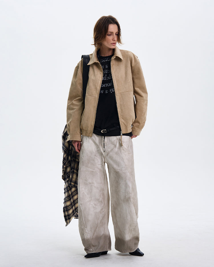 MADWITCH OLD MONEY STYLE PLUSH JACKET #L810