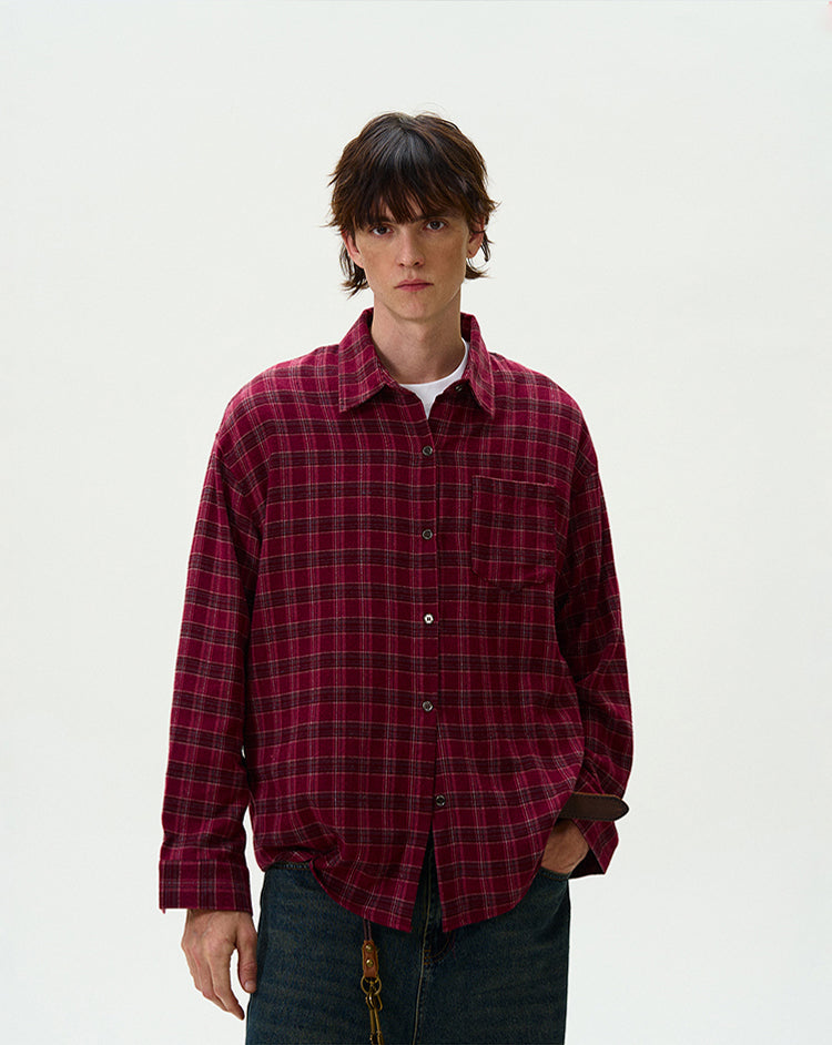 MADWITCH RED COTTON SHIRT #8926