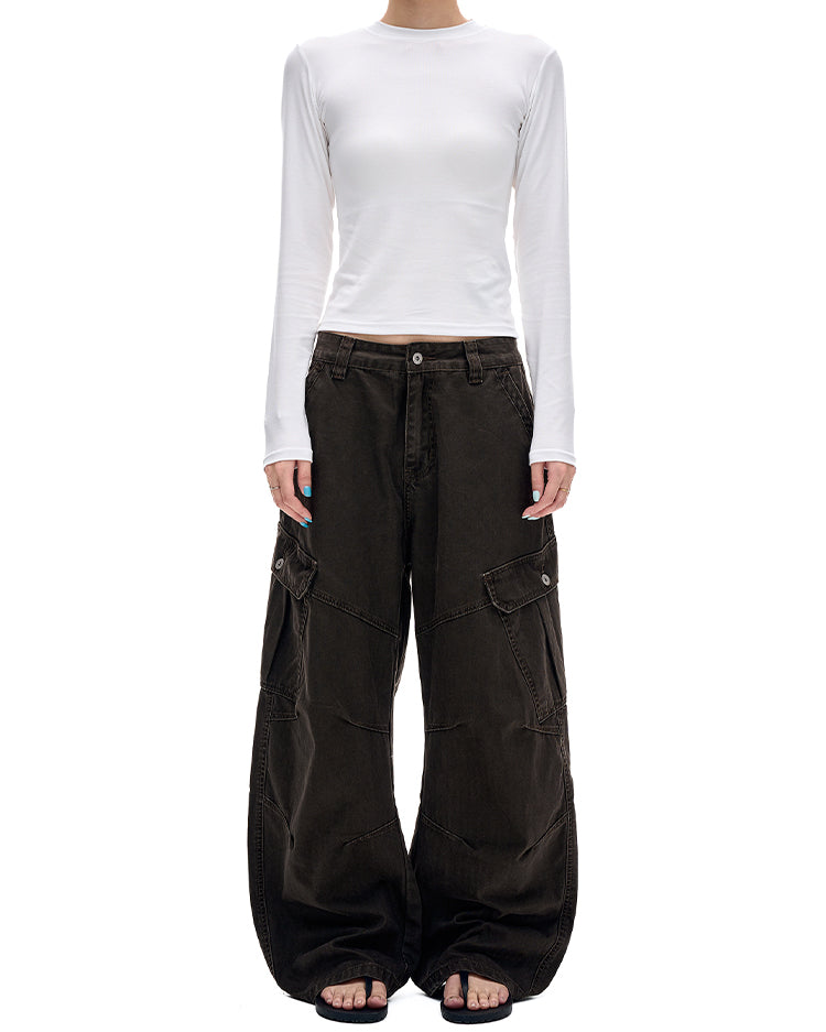 MADWITCH UTILITY BENT LEG PANTS #CK3557