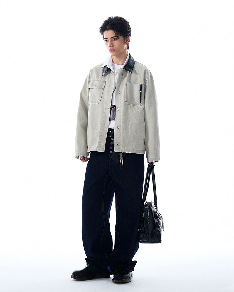 MADWITCH WASHED WORK JACKET #WT45