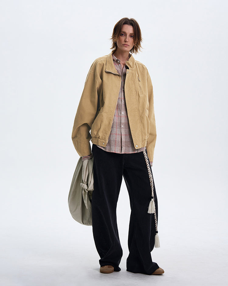 MADWITCH CROPPED AIR FORCE JACKET #171-1