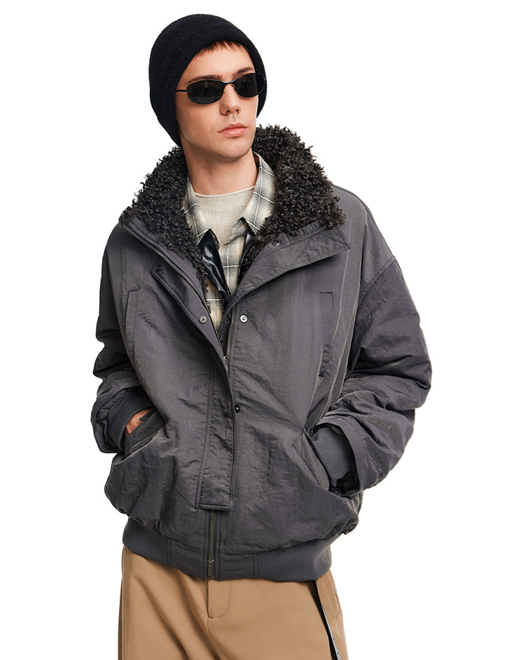 MADWITCH SHEARLING PUFF COAT #8815A285