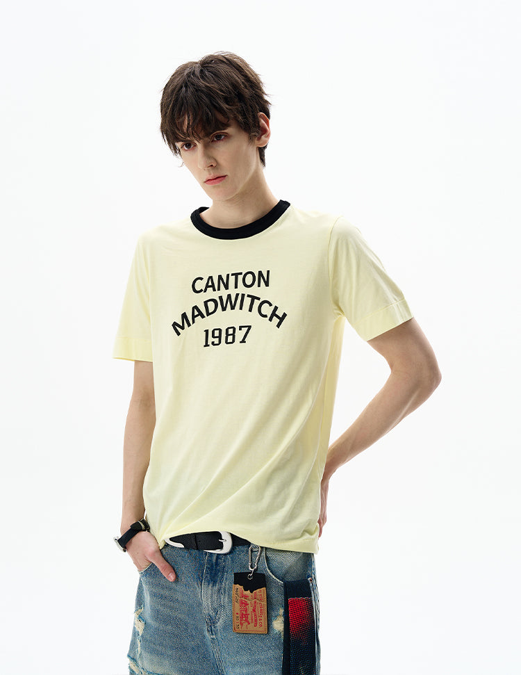 MADWITCH CREW NECK DROP SHOULDER TEE #MD4198