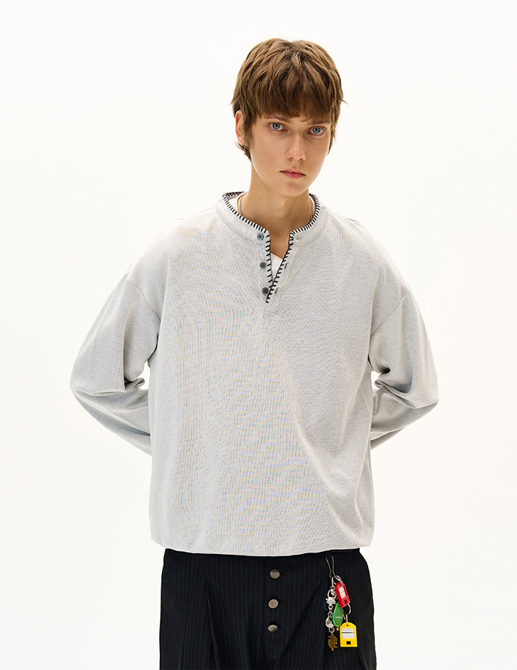 MADWITCH UNISEX RELAXED FIT CASUAL LONG SLEEVE #C258Q25