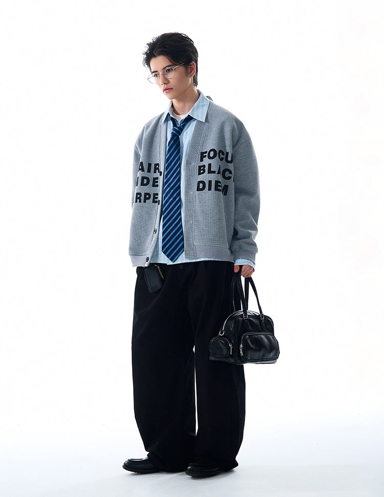 MADWITCH KNITTED CARDIGAN SWEATER OUTERWEAR #L500