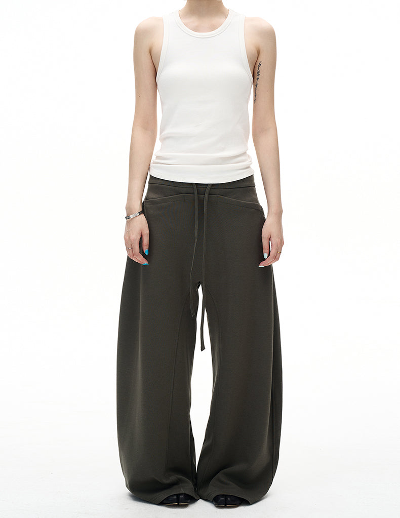 MADWITCH VINTAGE CURVED PATCH SWEATPANTS #C928