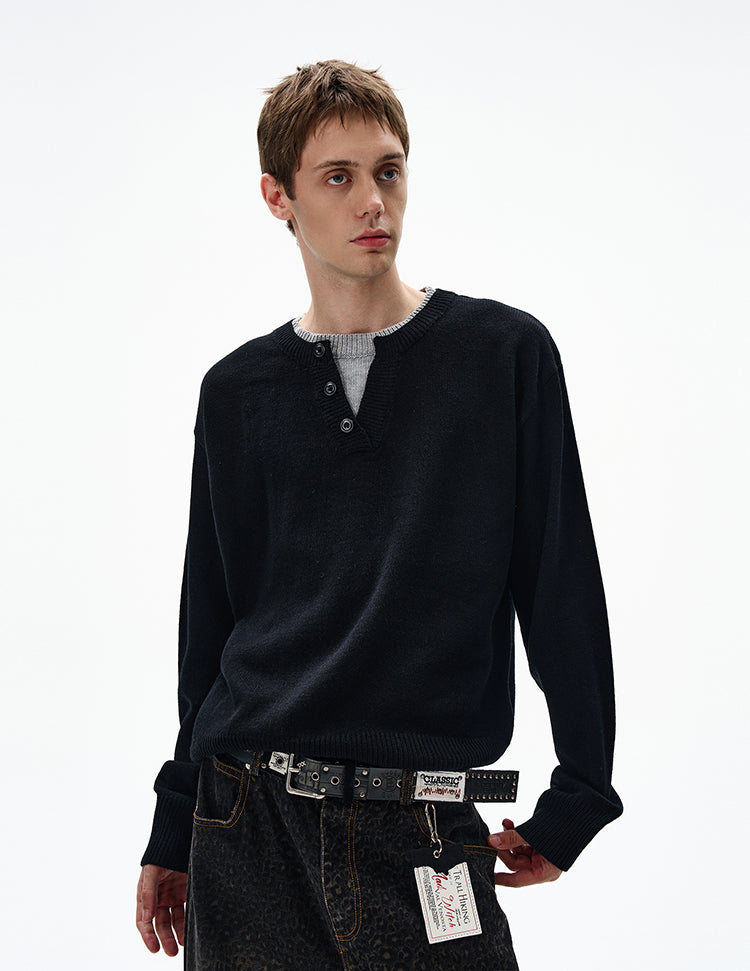 MADWITCH UNISEX KNITTED SWEATER #RM21