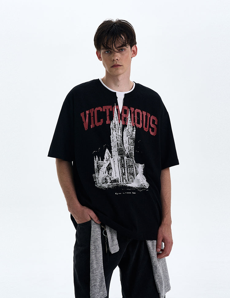 MADWITCH CREATIVE LAYERED TEE #990363