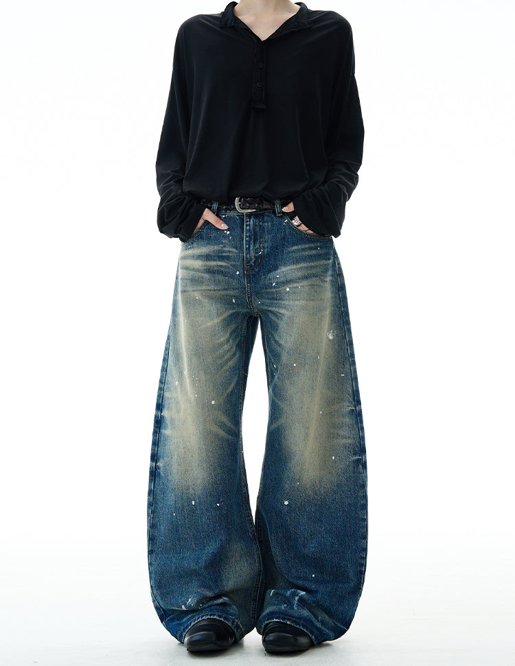 MADWITCH STREET BAGGY JEANS #G6866