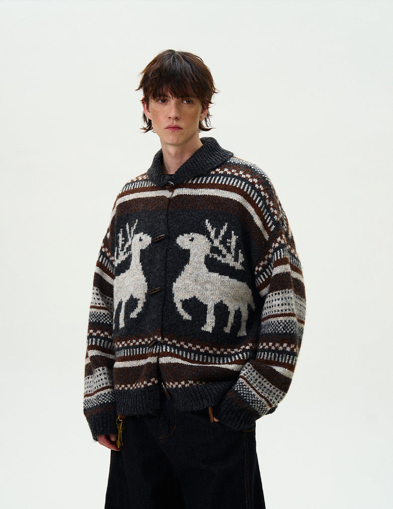 MADWITCH FAIR ISLE KNITTED SWEATER #72317