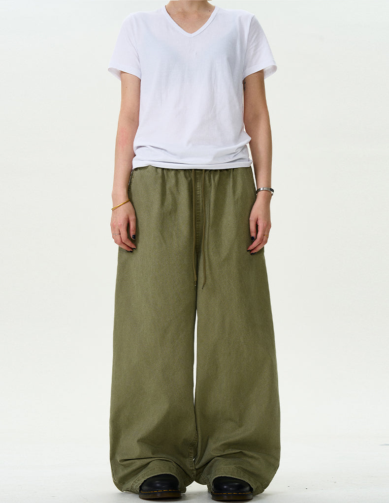 MADWITCH CASUAL WIDE-LEG PANTS #CK6600