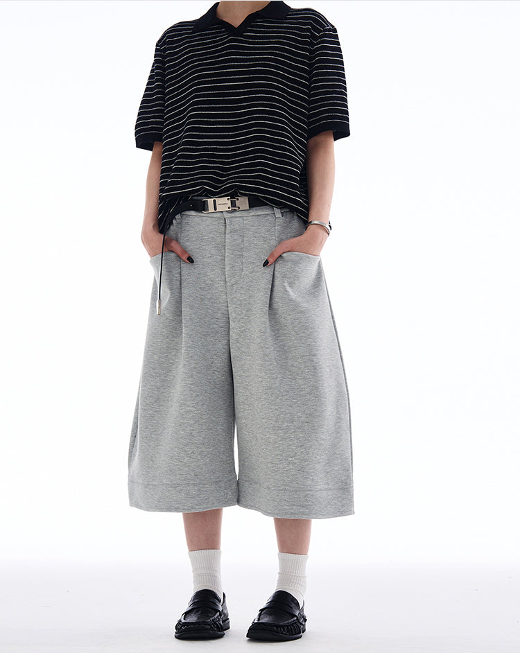 MADWITCH CLEANFIT CASUAL CROPPED PANTS #L538