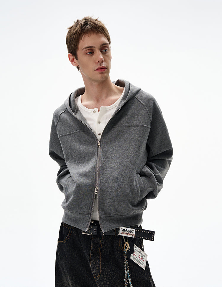 MADWITCH UNISEX HOODED CARDIGAN COAT #RH44