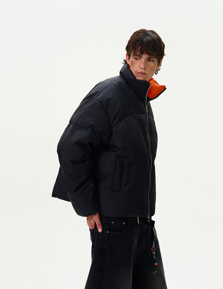 MADWITCH STAND COLLAR WARM PADDED JACKET #MY8895