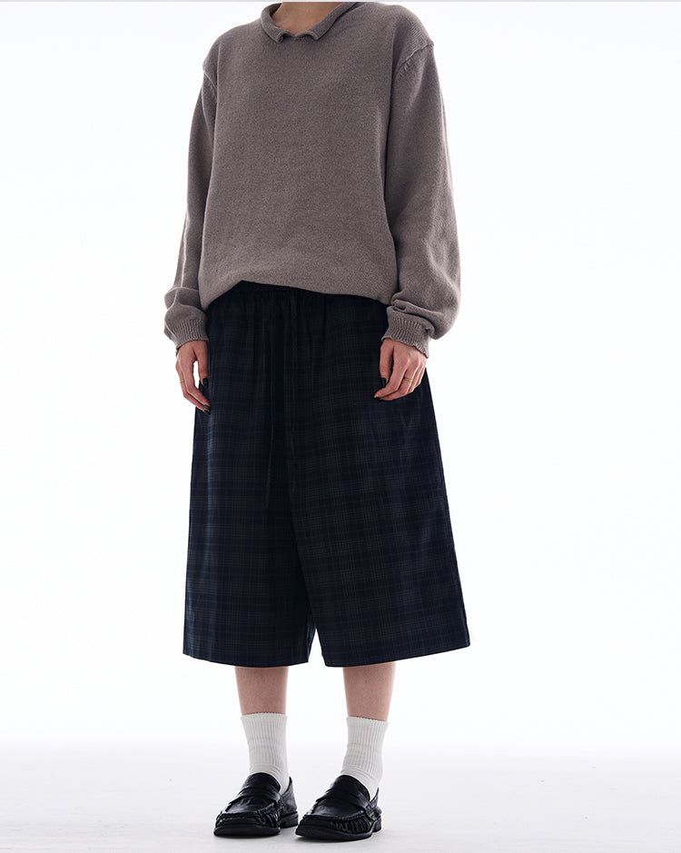 MADWITCH NEUTRAL VINTAGE CROPPED PANTS #L486