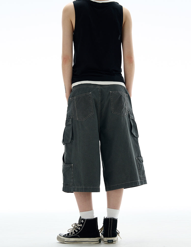 MADWITCH STREET STYLE CASUAL SHORTS #DK113