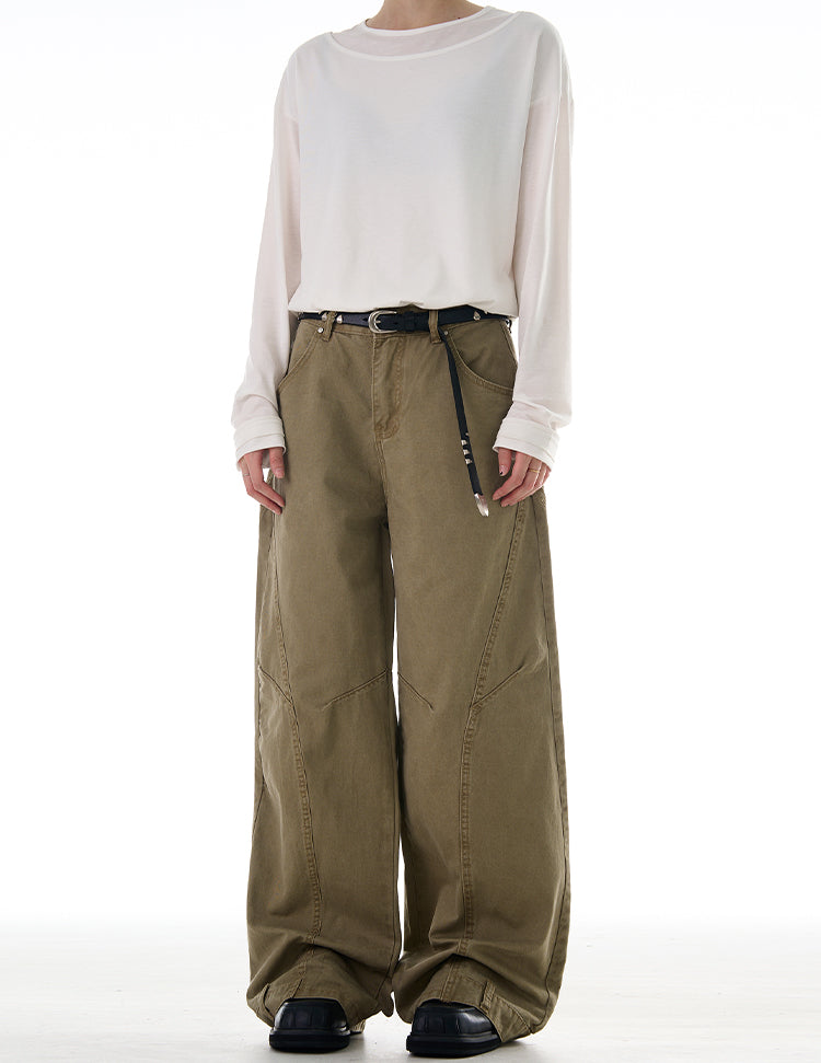 MADWITCH INVERTED DESIGN CARGO PANTS #AB1024