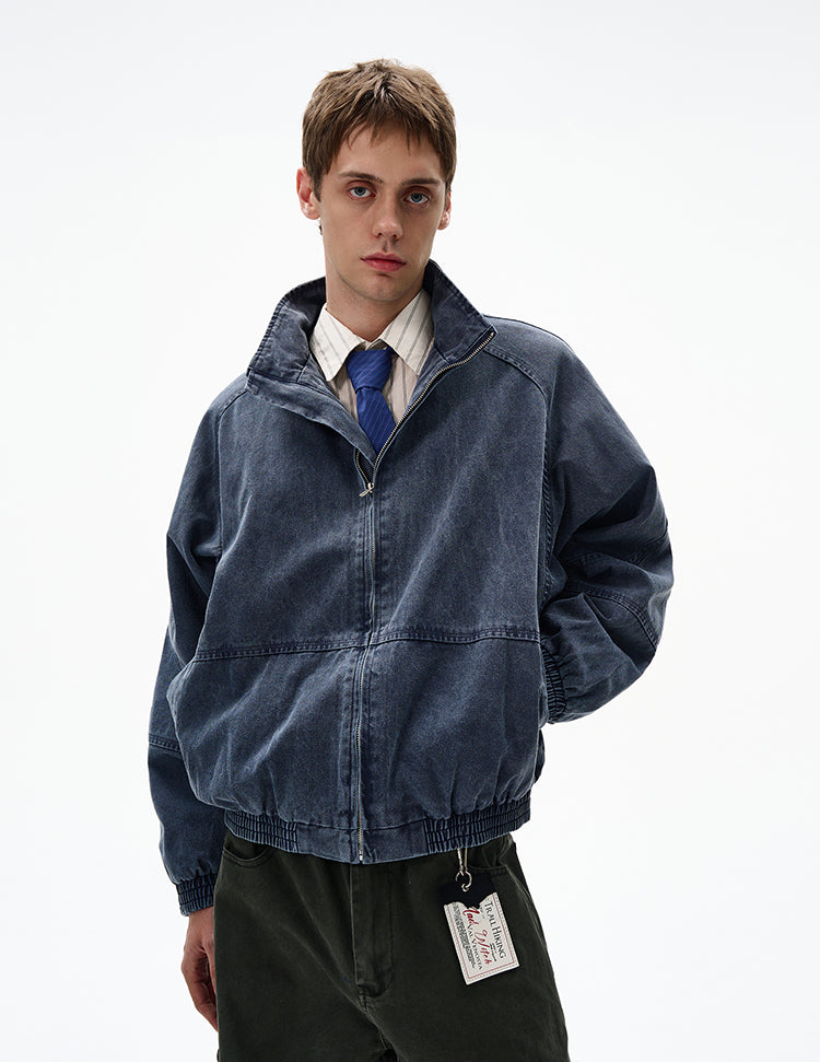 MADWITCH UNISEX DECONSTRUCTED WASHED JACKET #W223