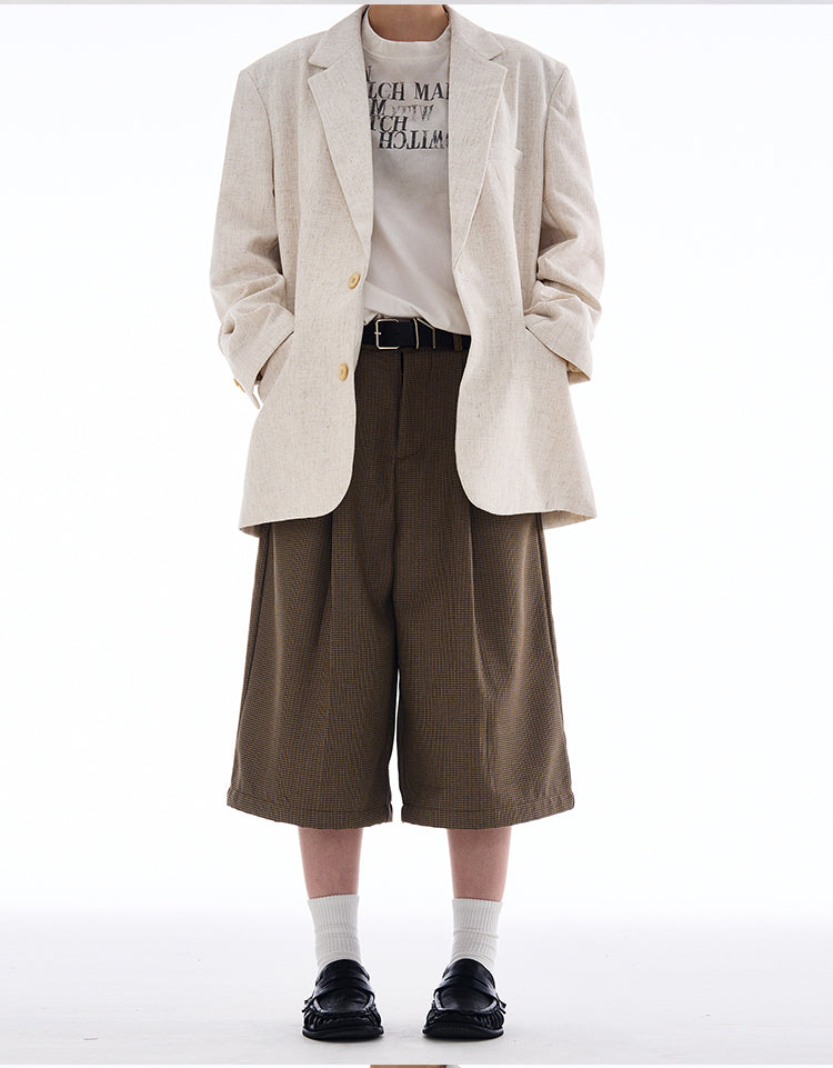 MADWITCH VINTAGE OLD MONEY STYLE SHORTS #L803