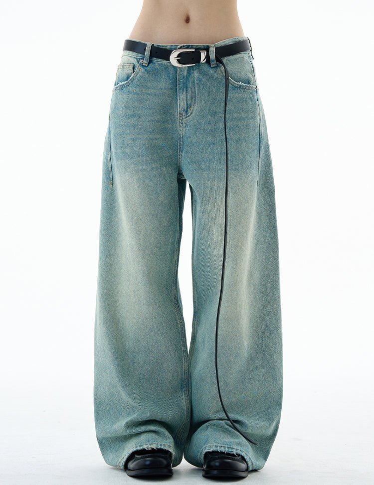 MADWITCH DISTRESSED STRAIGHT DENIM #CK9651