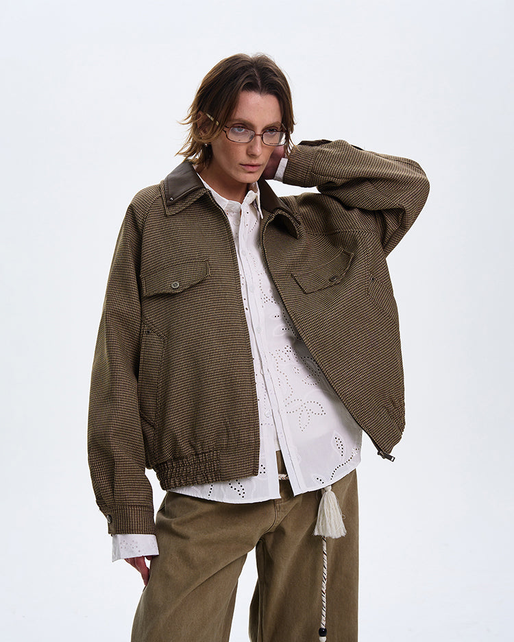 MADWITCH OLD MONEY DOUBLE-COLLAR JACKET #990503