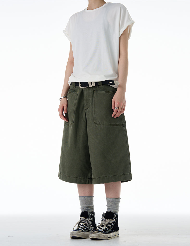 MADWITCH REVERSIBLE CASUAL SHORTS #DR3165