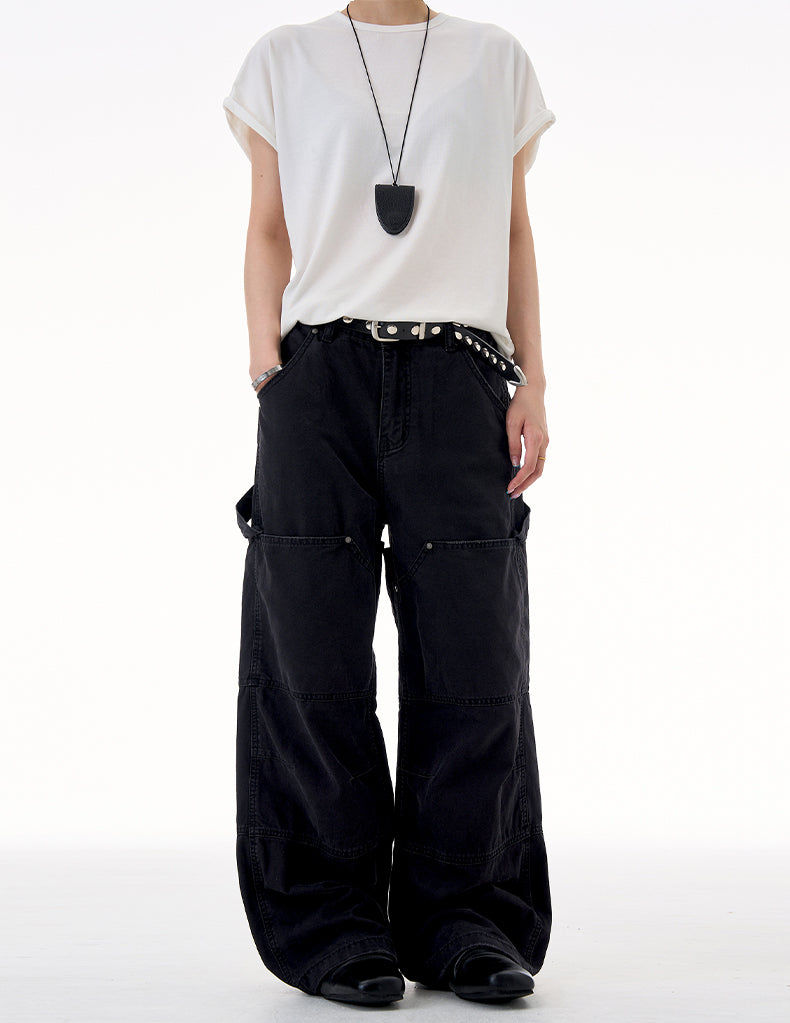 MADWITCH PATCHWORK LUMBERJACK PANTS #HK3552