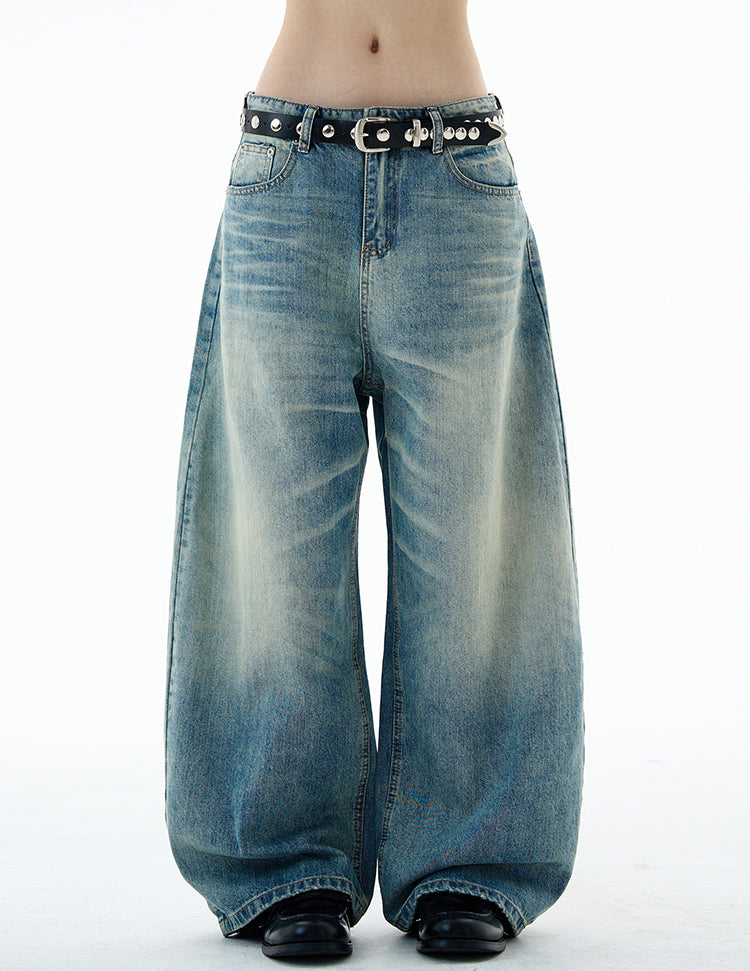 MADWITCH CLASSIC BAGGY FIT JEANS #G6870