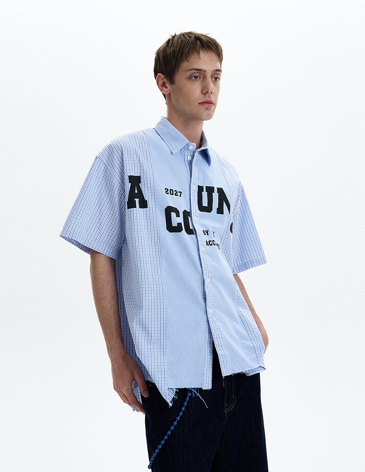 MADWIT RAW EDGE SHIRT #SS328