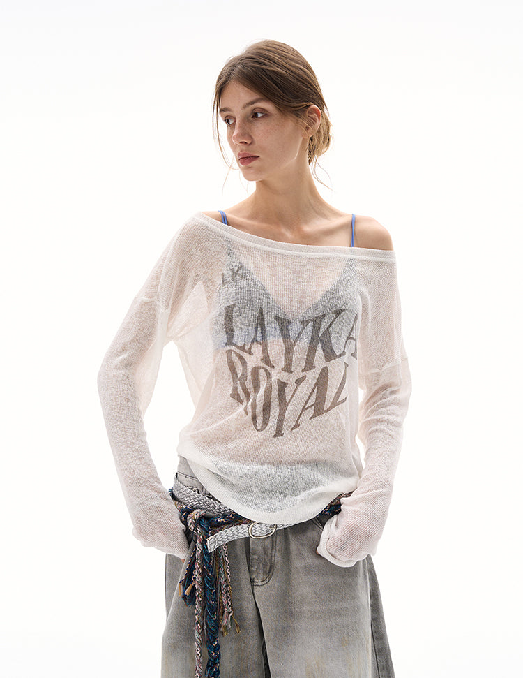 MADWITCH SHEER INSTA-WORTHY TOPS #TX295