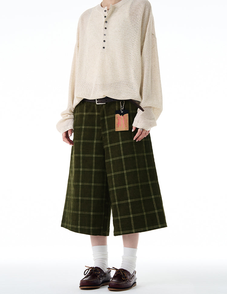 MADWITCH UNISEX MID-LENGTH CHINO SHORTS #DR1009