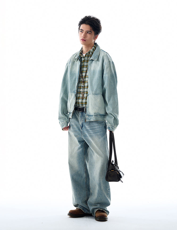 MADWITCH PATCHWORK DENIM JACKET #G6629